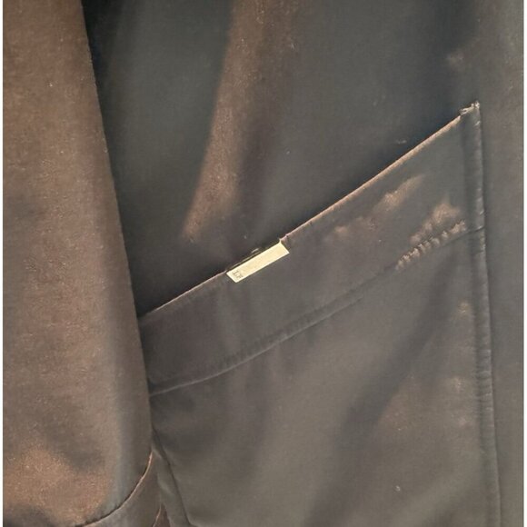 London Fog Water Resistant Hooded Softshell Jacket In Black Size M womans - Picture 11 of 16